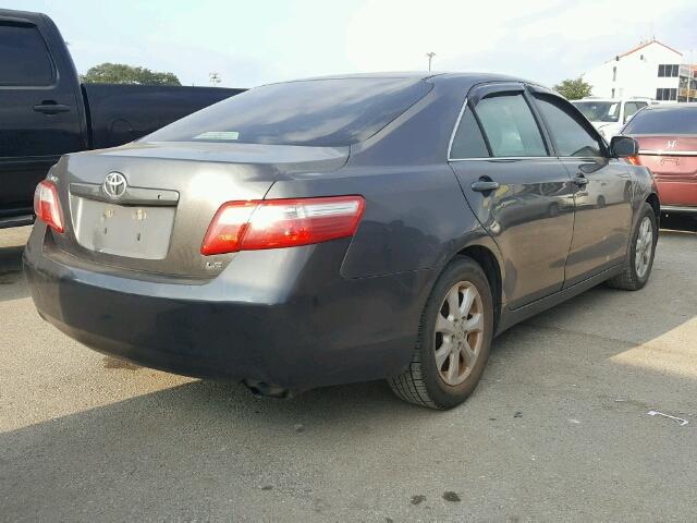 4T1BE46K09U327669 - 2009 TOYOTA CAMRY BASE GRAY photo 4