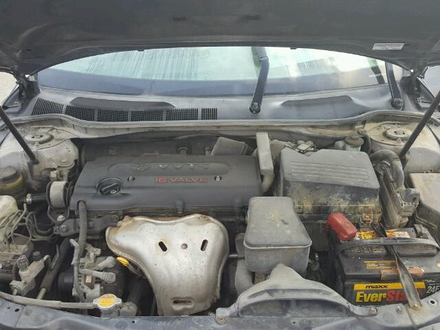 4T1BE46K09U327669 - 2009 TOYOTA CAMRY BASE GRAY photo 7