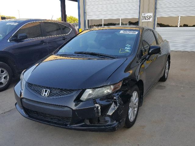 2HGFG3B18CH540307 - 2012 HONDA CIVIC EXL 黑色 照片 2
