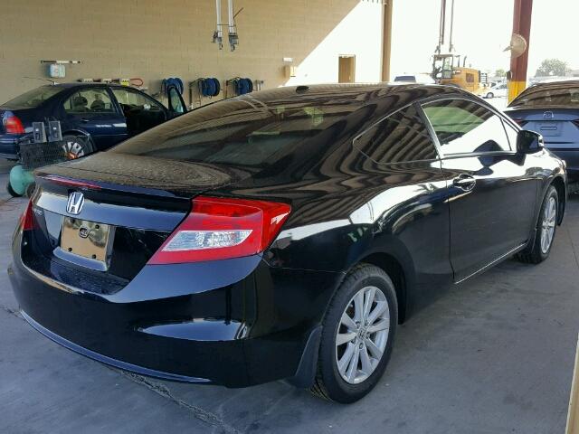 2HGFG3B18CH540307 - 2012 HONDA CIVIC EXL 黑色 照片 4