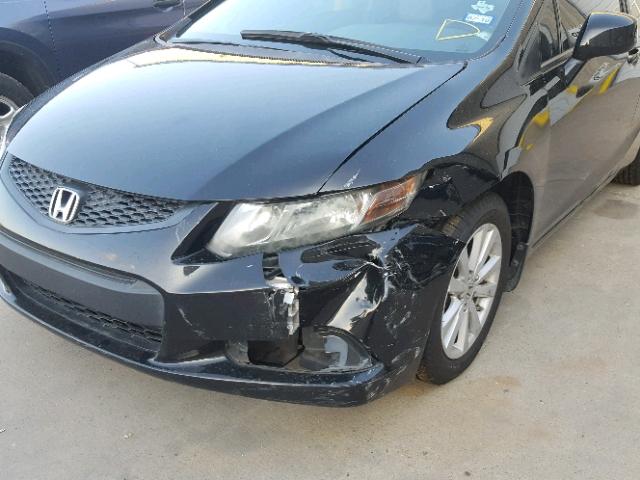 2HGFG3B18CH540307 - 2012 HONDA CIVIC EXL 黑色 照片 9
