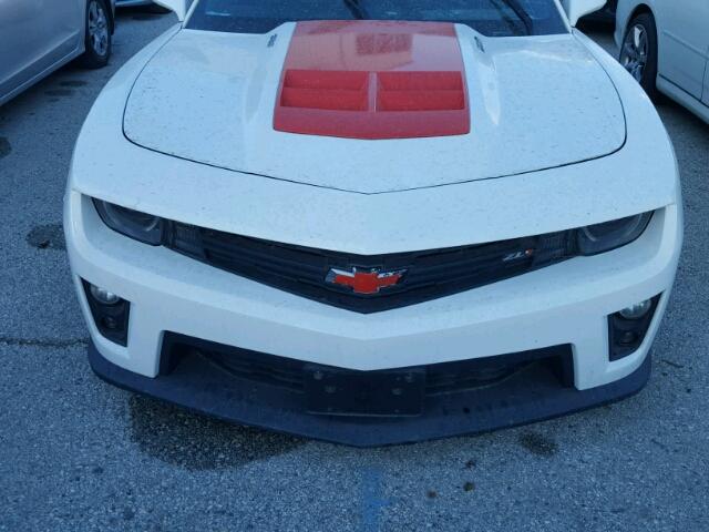 2G1FL1EP7D9807763 - 2013 CHEVROLET CAMARO ZL1 白色 照片 9