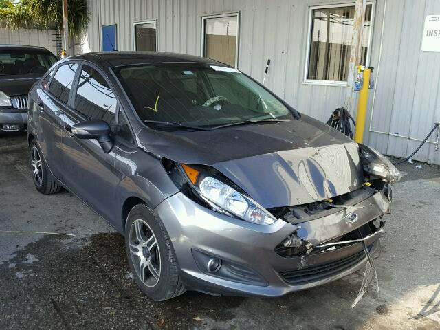 3FADP4BJXFM160747 - 2015 FORD FIESTA GRAY photo 1