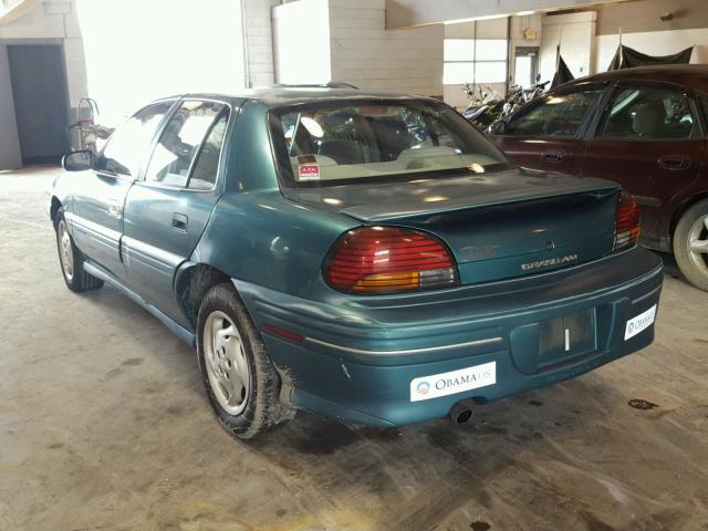 1G2NE52T4VM521643 - 1997 PONTIAC GRAND AM S Yaşıl foto 3