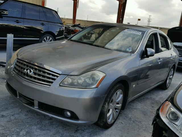 JNKAY01E56M106547 - 2006 INFINITI M35 BASE SILVER photo 2