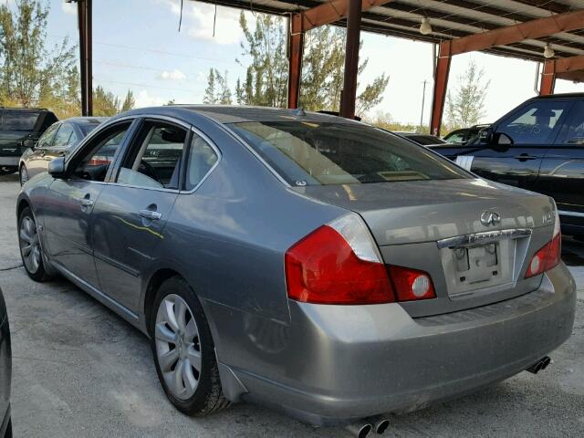 JNKAY01E56M106547 - 2006 INFINITI M35 BASE SILVER photo 3