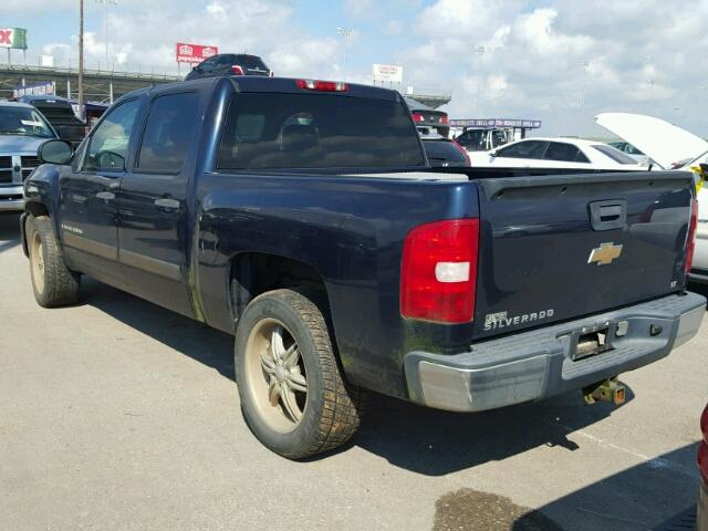 2GCEC13J171606896 - 2007 CHEVROLET SILVERADO BLUE photo 3