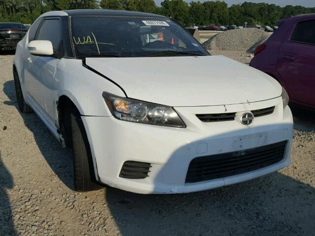 JTKJF5C79D3065211 - 2013 TOYOTA SCION TC თეთრი ფოტო 1