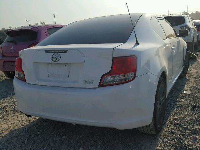 JTKJF5C79D3065211 - 2013 TOYOTA SCION TC თეთრი ფოტო 4