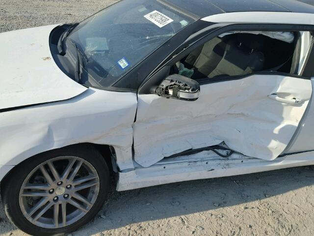 JTKJF5C79D3065211 - 2013 TOYOTA SCION TC თეთრი ფოტო 9