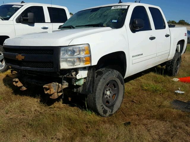 3GCPKSE70CG102408 - 2012 CHEVROLET SILVERADO WHITE photo 2