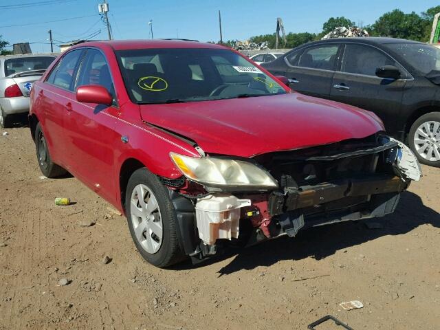 4T1BE46K17U020105 - 2007 TOYOTA CAMRY NEW RED photo 1