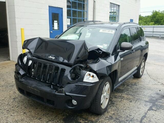 1J4NF1FB7AD653996 - 2010 JEEP COMPASS SP BLACK photo 2