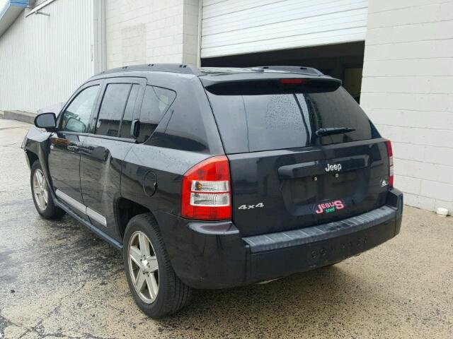 1J4NF1FB7AD653996 - 2010 JEEP COMPASS SP BLACK photo 3