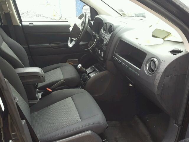 1J4NF1FB7AD653996 - 2010 JEEP COMPASS SP BLACK photo 5
