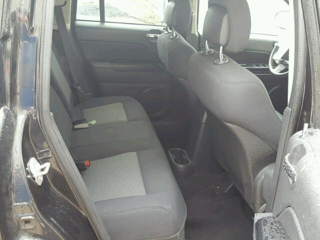 1J4NF1FB7AD653996 - 2010 JEEP COMPASS SP BLACK photo 6