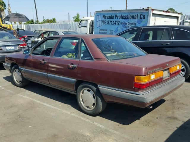 WAUHE0447HN032831 - 1987 AUDI 5000 CS QU MAROON photo 9