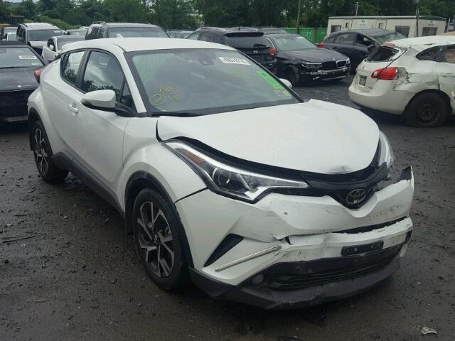 NMTKHMBX5JR058833 - 2018 TOYOTA C-HR XLE WHITE photo 1