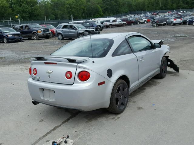 1G1AM15BX67714266 - 2006 CHEVROLET COBALT SS SILVER photo 4