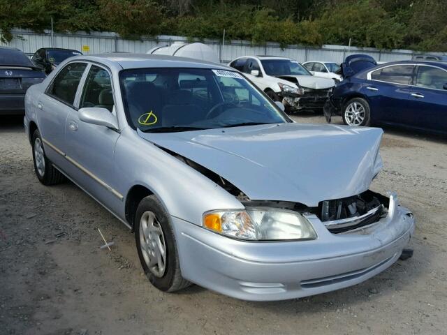 1YVGF22C015244097 - 2001 MAZDA 626 SILVER photo 1