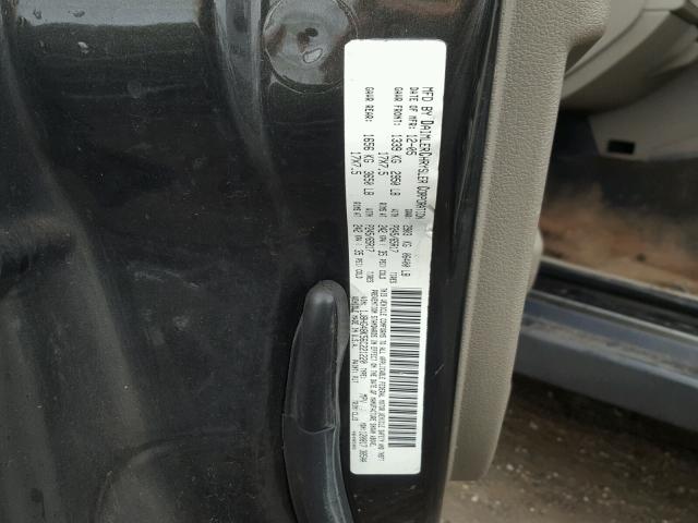 1J8HG48K56C221220 - 2006 JEEP COMMANDER CHARCOAL photo 10