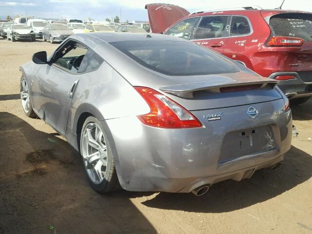 JN1AZ44E89M400498 - 2009 NISSAN 370Z SILVER photo 3