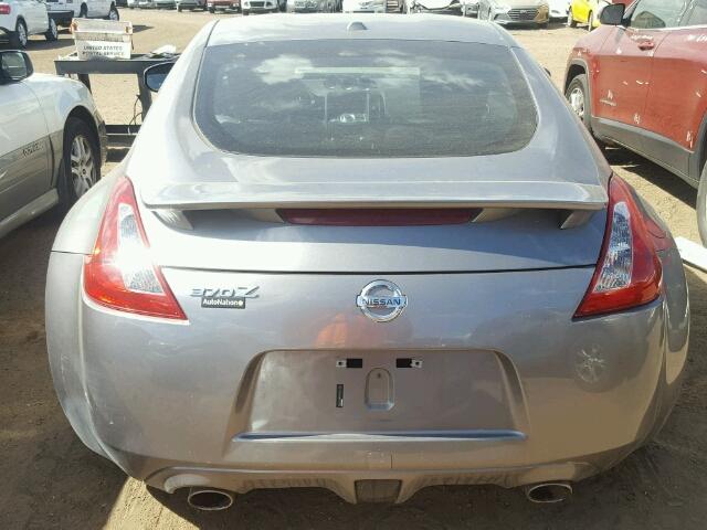 JN1AZ44E89M400498 - 2009 NISSAN 370Z SILVER photo 6