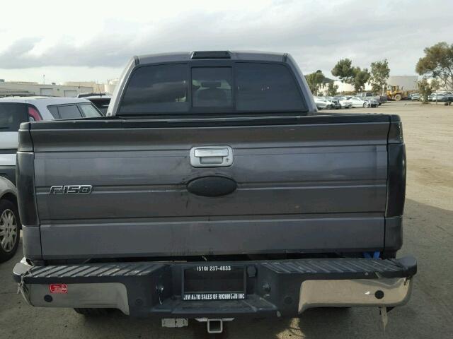 1FTFW1ET9CKD79008 - 2012 FORD F150 SUPER GRAY photo 10