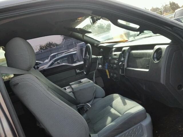 1FTFW1ET9CKD79008 - 2012 FORD F150 SUPER GRAY photo 5