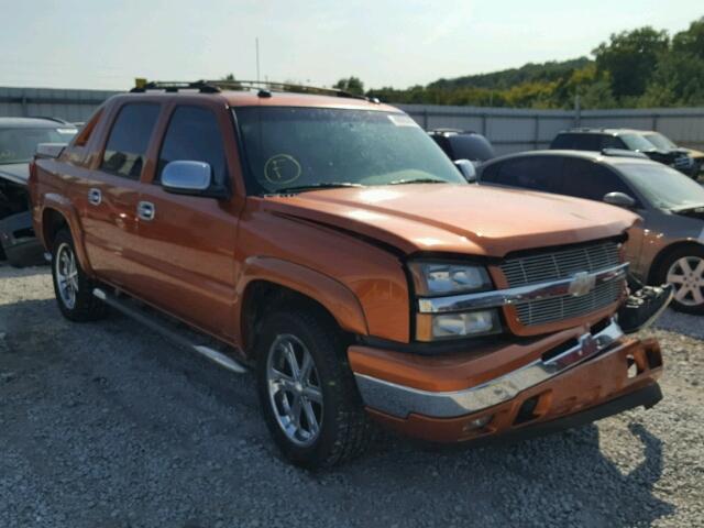 3GNEC12Z05G109373 - 2005 CHEVROLET AVALANCHE ORANGE photo 1