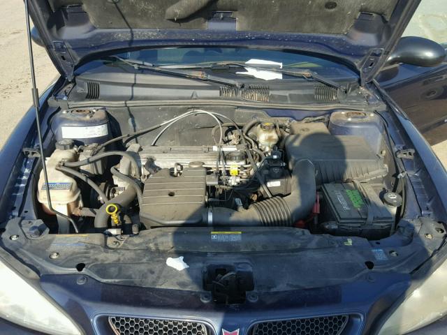 1G2NE52F04M677428 - 2004 PONTIAC GRAND AM S BLUE photo 7