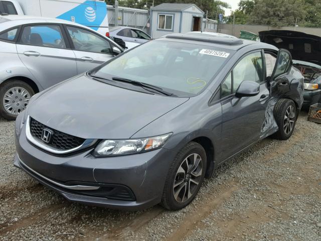 19XFB2F85DE046725 - 2013 HONDA CIVIC EX 石墨色 照片 2