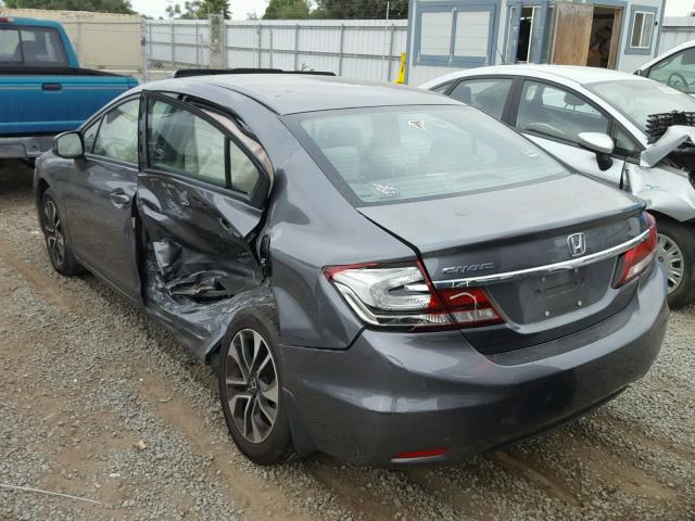 19XFB2F85DE046725 - 2013 HONDA CIVIC EX 石墨色 照片 3