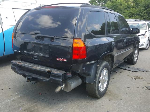 1GKDT13S782143561 - 2008 GMC ENVOY BLACK photo 4