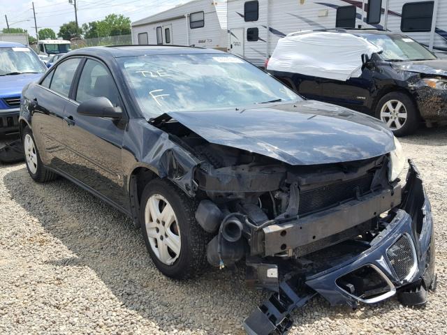 1G2ZF58B474273507 - 2007 PONTIAC G6 VALUE L BLACK photo 1