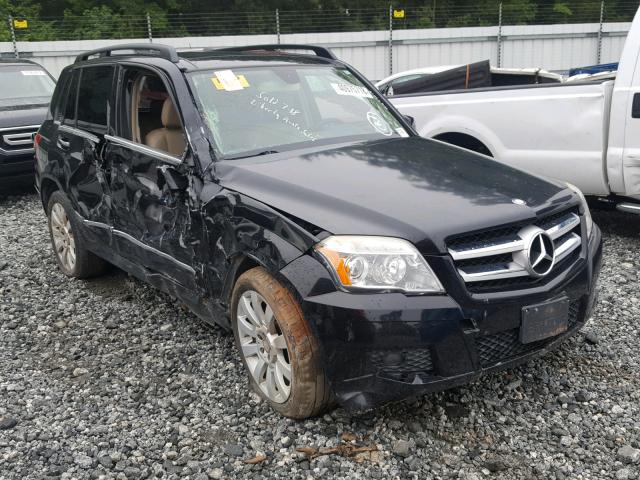 WDCGG8HB3BF598013 - 2011 MERCEDES-BENZ GLK 350 4M BLACK photo 1