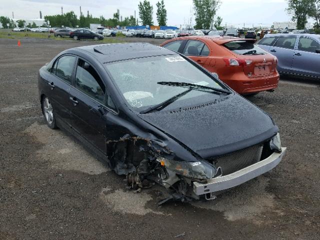 2HGFA1F67BH004524 - 2011 HONDA CIVIC LX-S BLACK photo 1