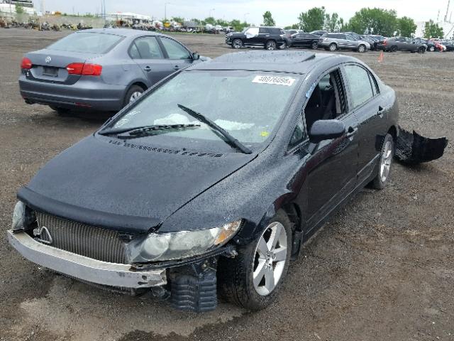 2HGFA1F67BH004524 - 2011 HONDA CIVIC LX-S Қара фото 2