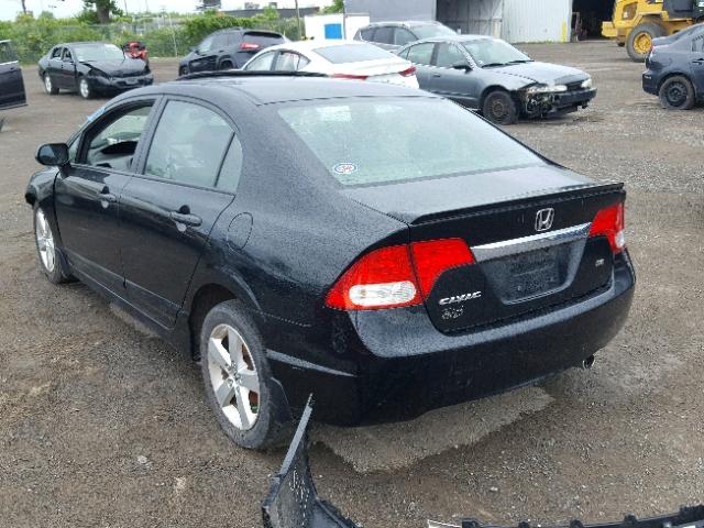 2HGFA1F67BH004524 - 2011 HONDA CIVIC LX-S Қара фото 3