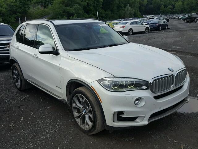 5UXKR6C57F0J77726 - 2015 BMW X5 XDRIVE5 WHITE photo 1