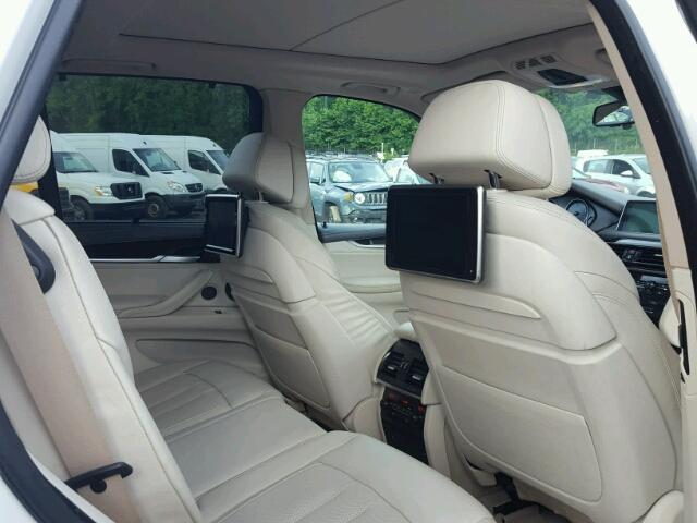 5UXKR6C57F0J77726 - 2015 BMW X5 XDRIVE5 WHITE photo 6
