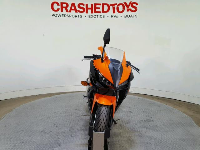 MLHPC4469H5401540 - 2017 HONDA CBR500 R ORANGE photo 3