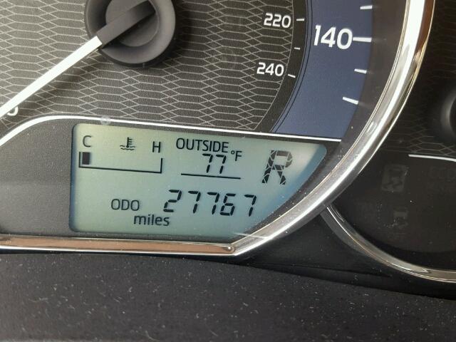 2T1BPRHEXEC063967 - 2014 TOYOTA COROLLA EC 绿色 照片 8