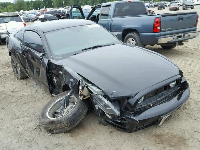 1ZVBP8AM4E5304797 - 2014 FORD MUSTANG BLACK photo 1