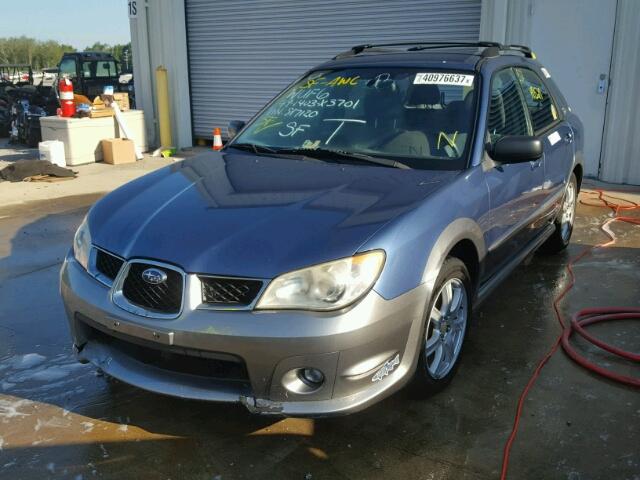 JF1GG63687H817120 - 2007 SUBARU IMPREZA BLUE photo 2