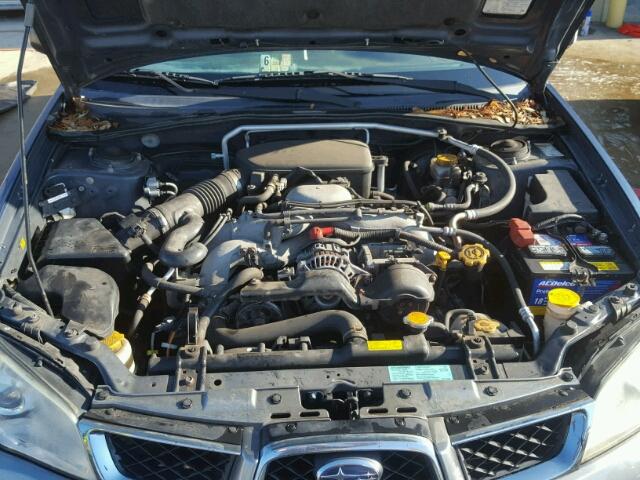 JF1GG63687H817120 - 2007 SUBARU IMPREZA BLUE photo 7