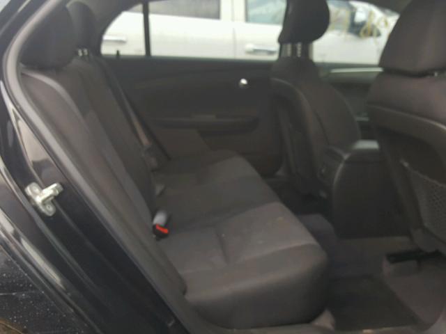 1G1ZC5E01CF242956 - 2012 CHEVROLET MALIBU 1LT შავი ფოტო 6
