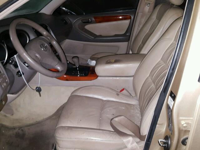 JT8BD69S930177282 - 2003 LEXUS GS 金色 照片 5