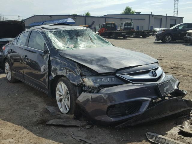 19UDE2F30GA017984 - 2016 ACURA ILX BASE GRAY photo 1