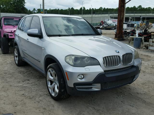 5UXFE8C55AL310421 - 2010 BMW X5 XDRIVE4 SILVER photo 1